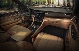 Interior beauty of the 2021 Jeep Cherokee available at Beaman Chrysler Dodge Jeep Ram
