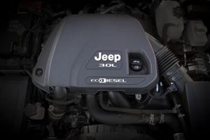 Engine appearance of the 2021 Jeep Gladiator available at Beaman Chrysler Dodge Jeep Ram