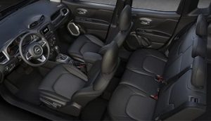 Interior Appearance of the 2021 Jeep Renegade available at Beaman Chrysler Dodge Jeep Ram