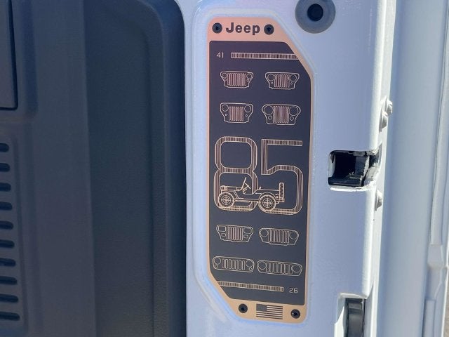 2026 Jeep Wrangler 85th Anniversary Edition