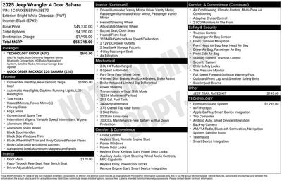 2025 Jeep Wrangler Sahara