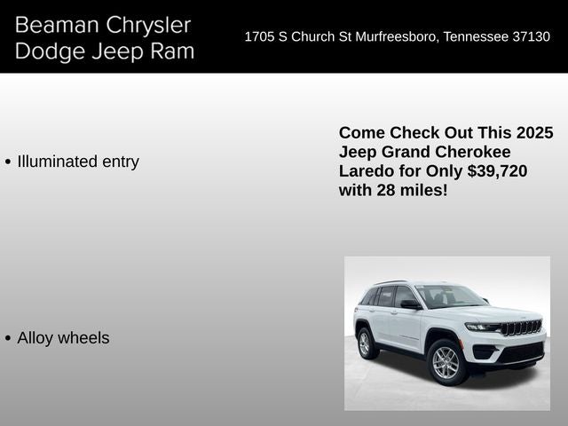 2025 Jeep Grand Cherokee Laredo