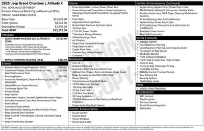 2025 Jeep Grand Cherokee Altitude X