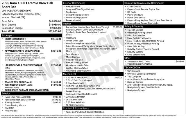 2025 RAM Ram 1500 Laramie