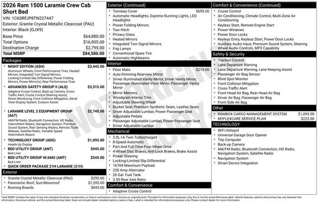2026 RAM Ram 1500 Laramie