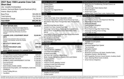 2027 RAM Ram 1500 Laramie