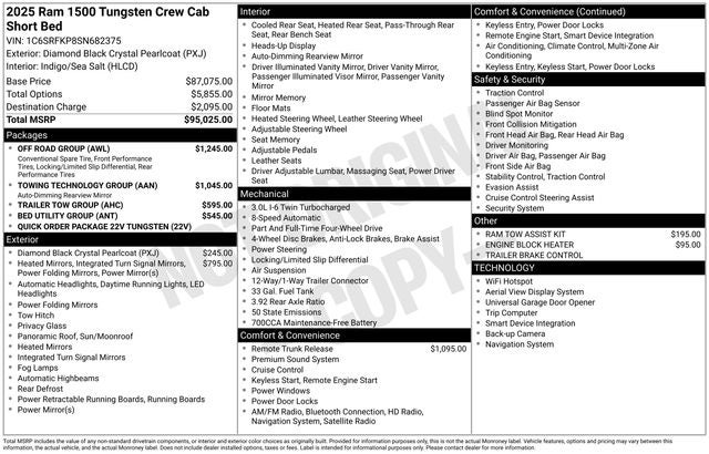 2025 RAM 1500 Tungsten