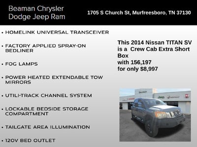 2014 Nissan Titan SV
