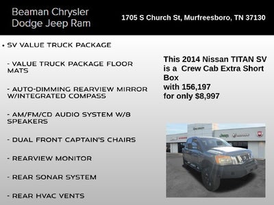 2014 Nissan Titan SV