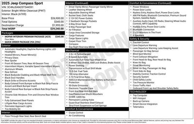 2025 Jeep Compass Sport