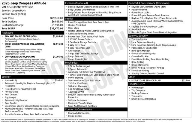 2026 Jeep Compass Latitude