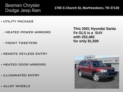 2001 Hyundai Santa Fe GLS 2.7L V6