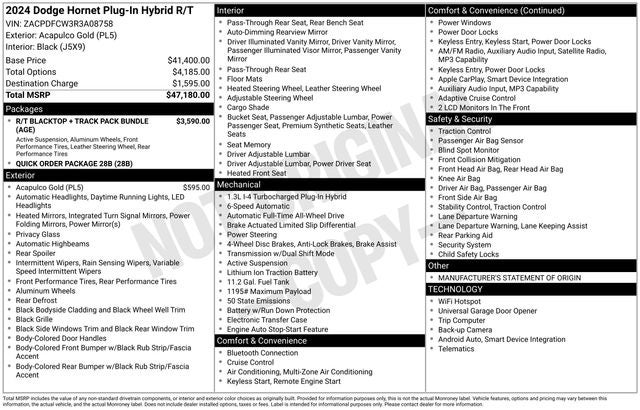 2024 Dodge Hornet R/T