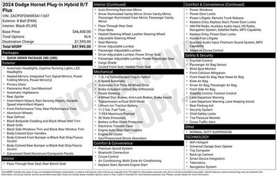 2024 Dodge Hornet R/T Plus