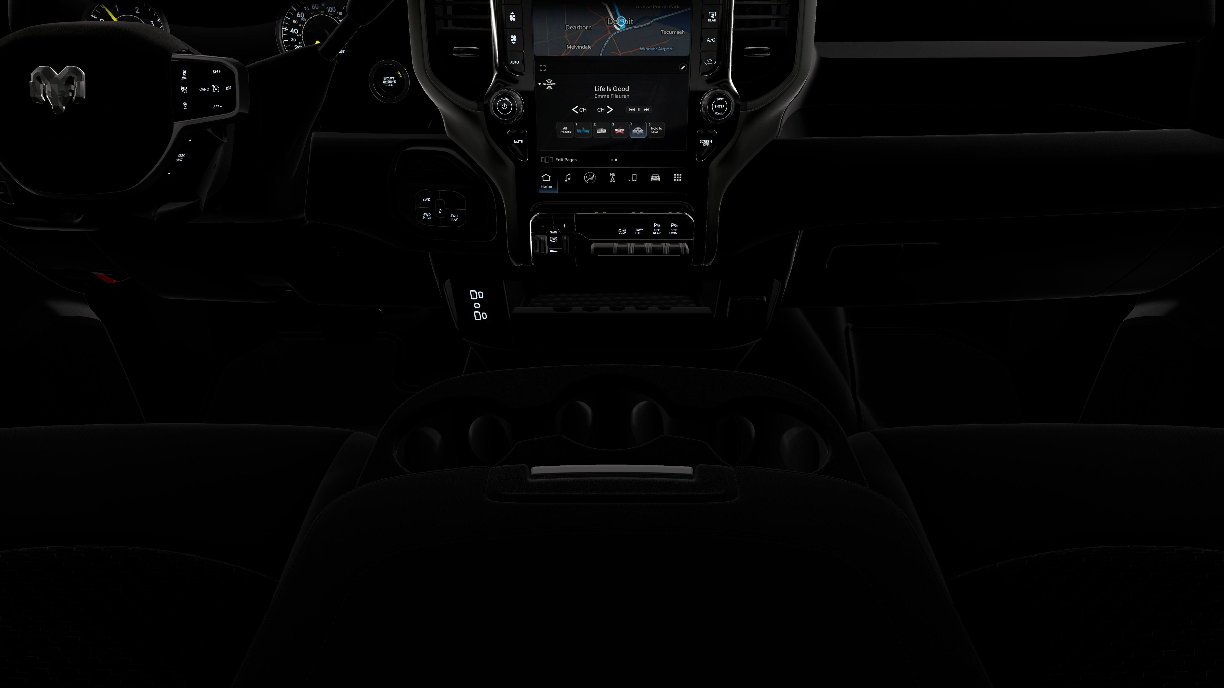 2026 RAM Ram 2500 RAM 2500 BLACK EXPRESS CREW CAB 4X4 6'4' BOX