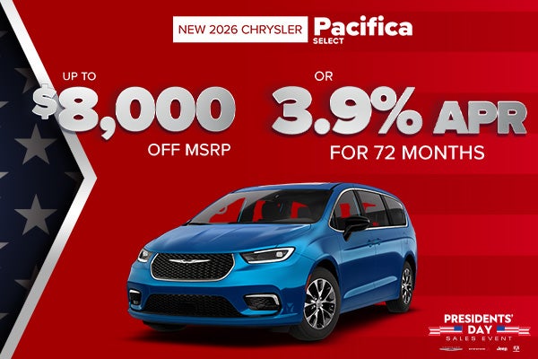New 2026 Chrysler Pacifica Select