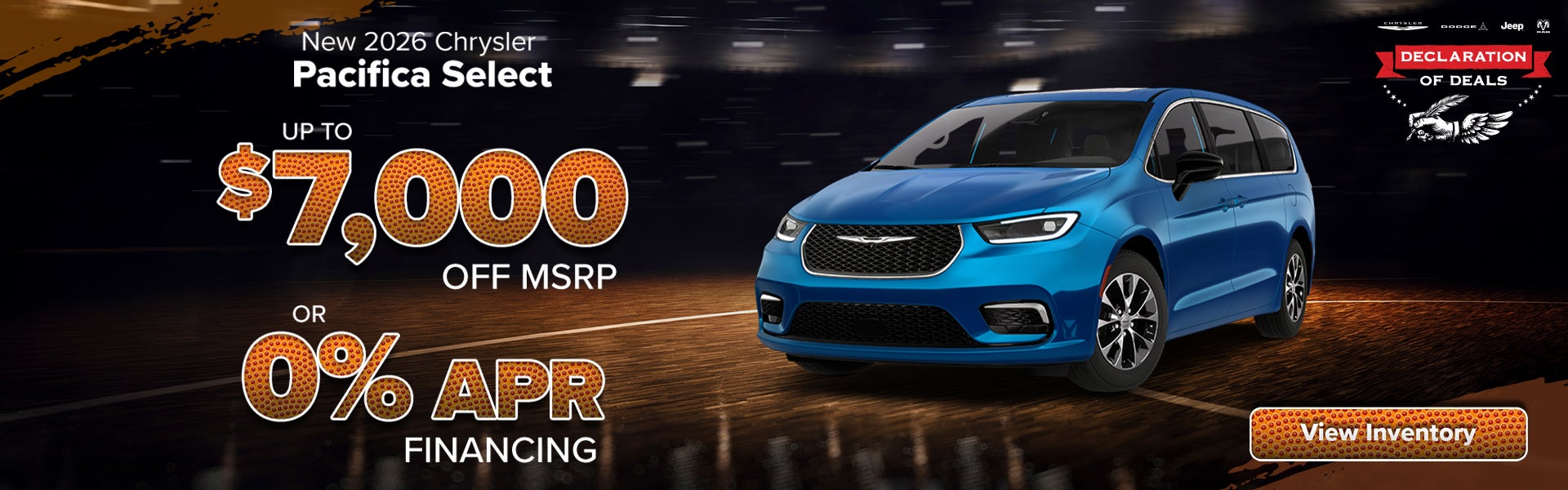 New 2026 Chrysler Pacifica Select