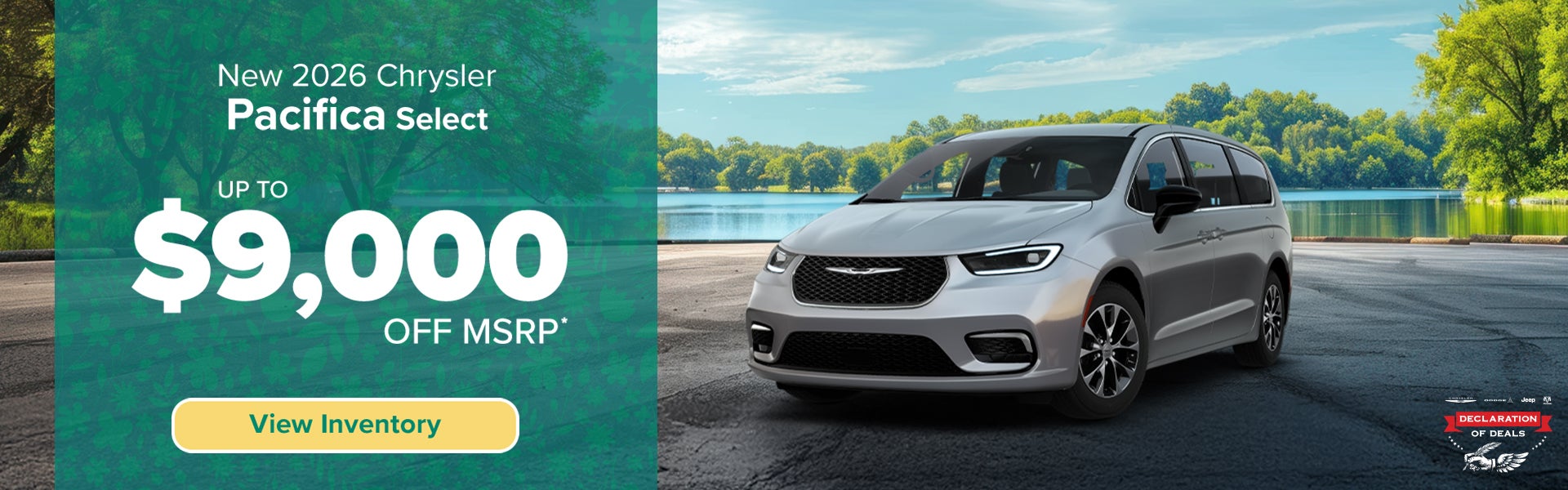 New 2026 Chrysler Pacifica Select