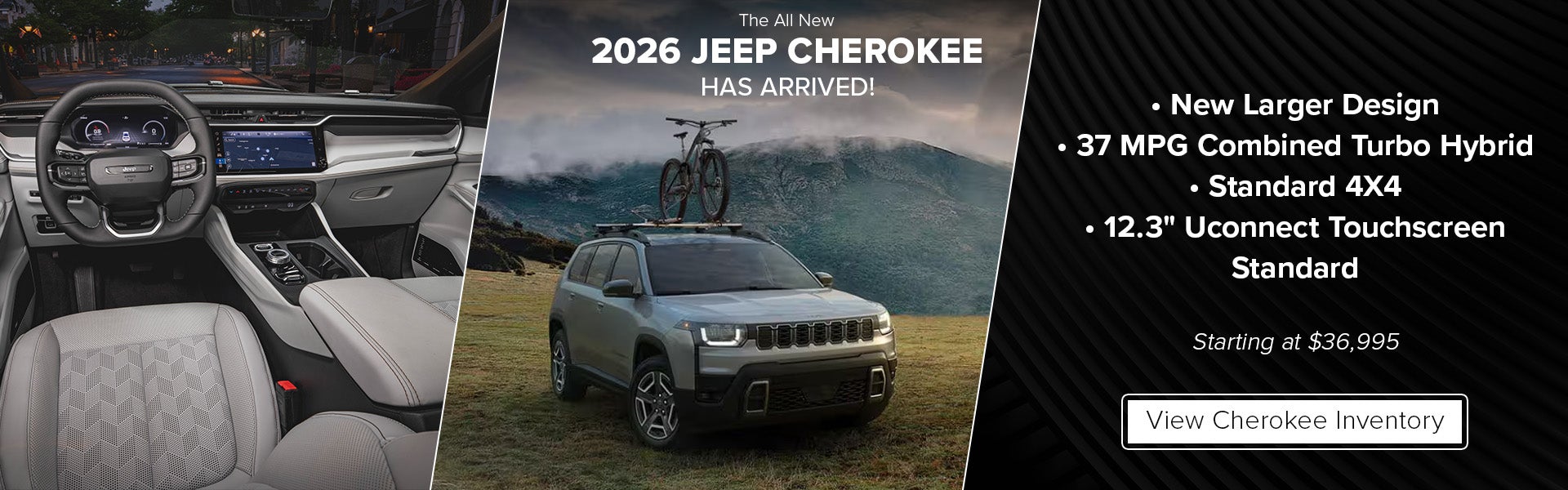 The All-New 2026 Jeep Cherokee has arrived!