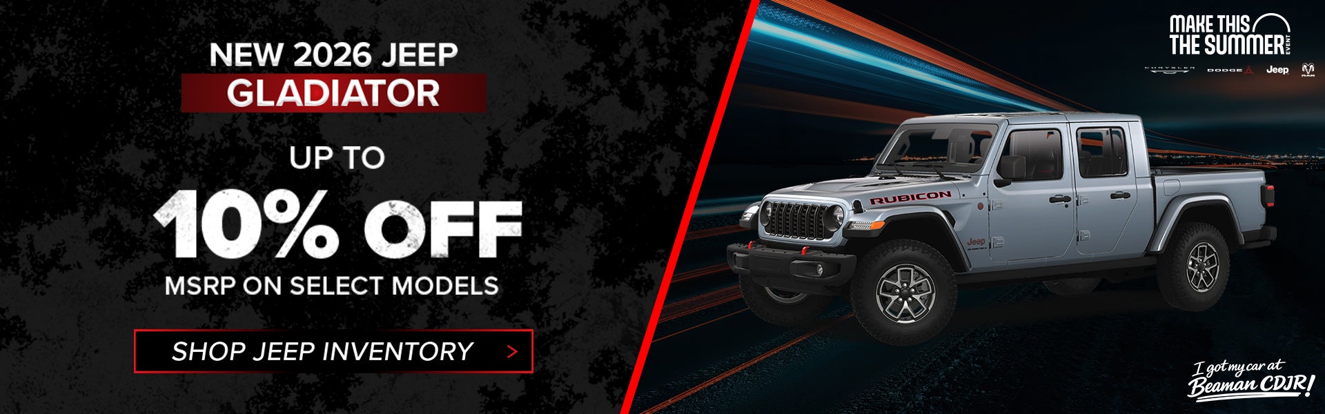 New 2026 Jeep Gladiator