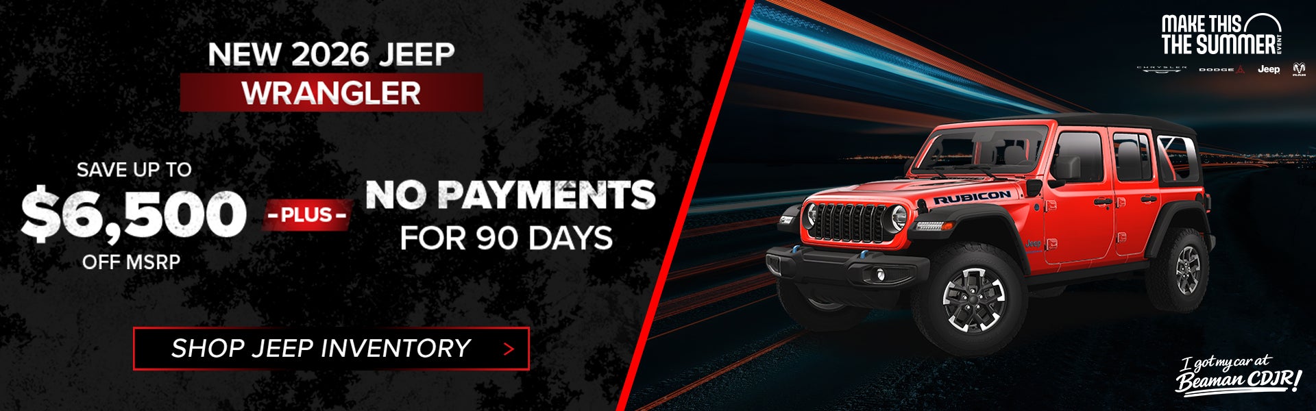New 2026 Jeep Wrangler