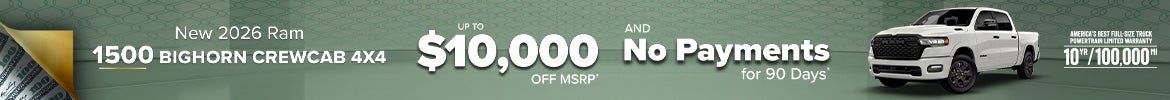 New 2026 Ram 1500 Big Horn Crew Cab 4x4