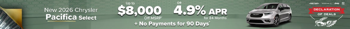 New 2026 Chrysler Pacifica Select